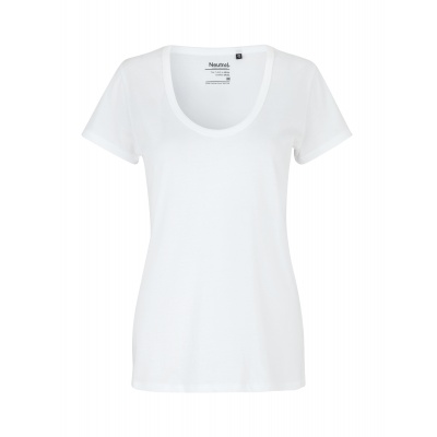 Trendmark O81002 Ladies Deep Round Neck T-Shirt