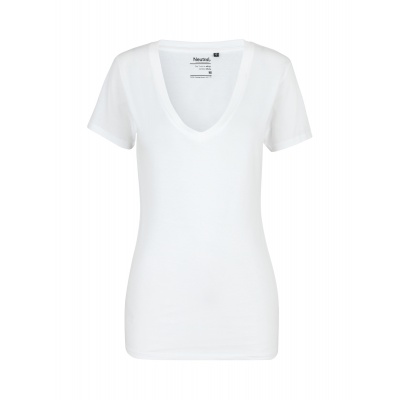 Trendmark O81015 Ladies Deep V-Neck T-Shirt