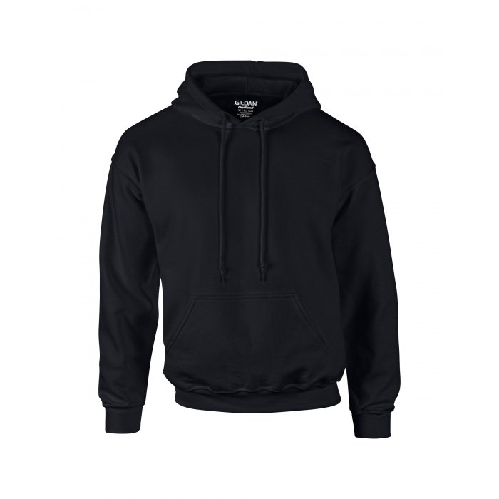 GI12500, Dryblend Hooded Sweatshirt (Black) Gildan