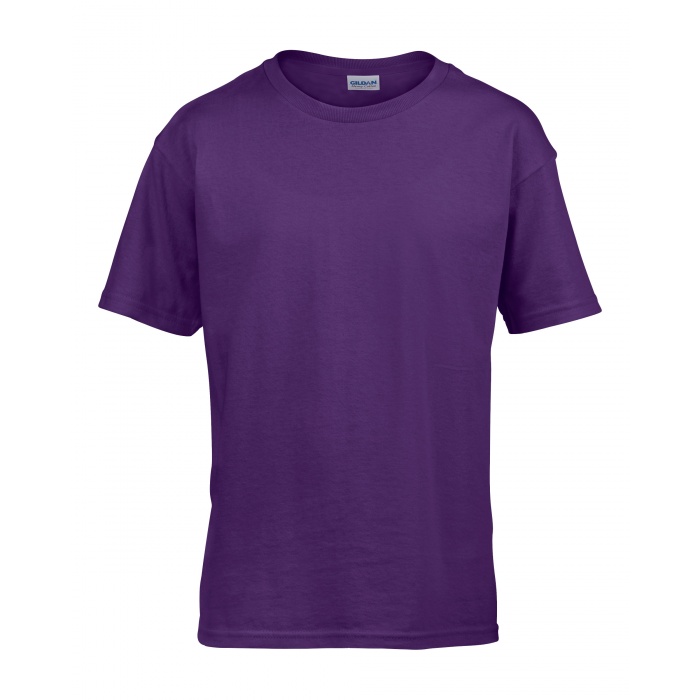GB64000, Softstyle Youth T-shirt (Purple) Gildan