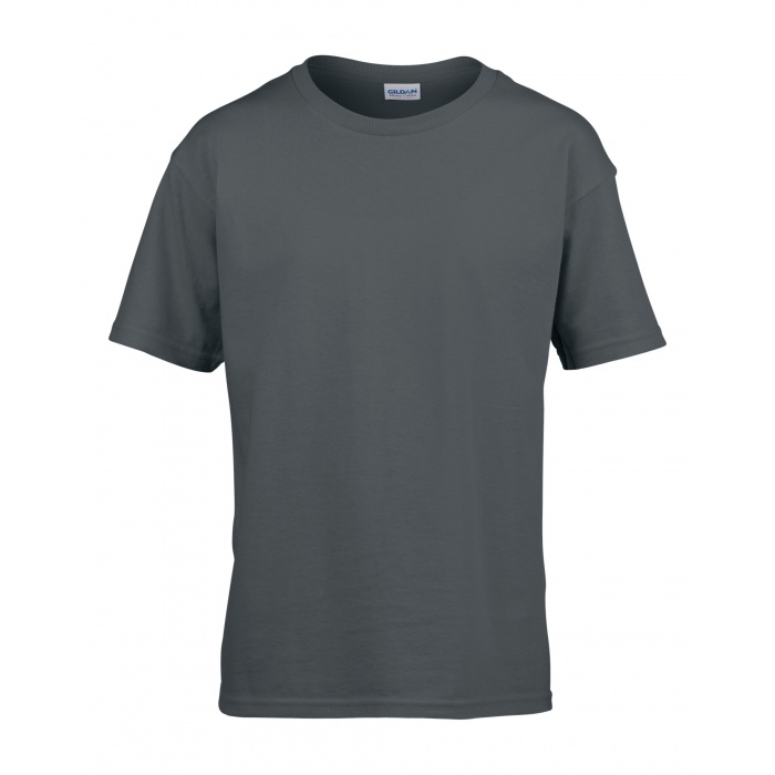 GB64000, Softstyle Youth T-shirt (Charcoal) Gildan
