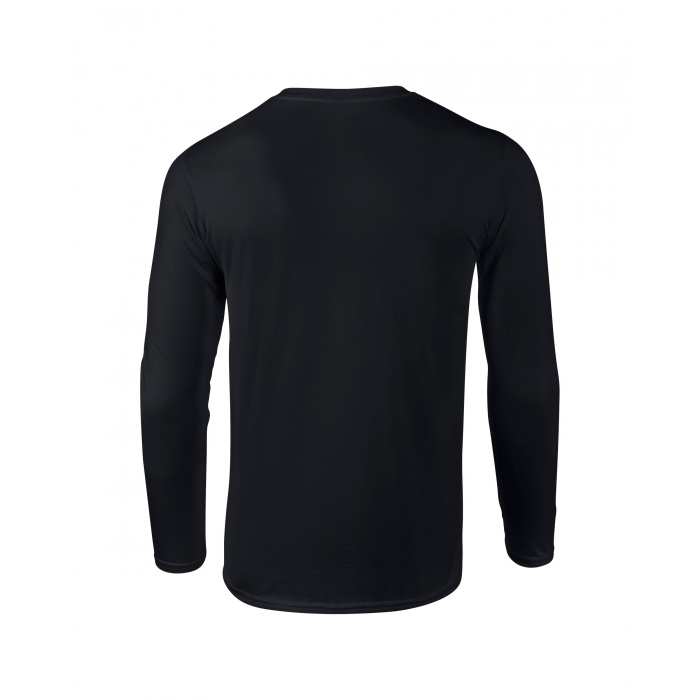 GI64400, Softstyle Adult Long Sleeve t-shirt (Black) Gildan
