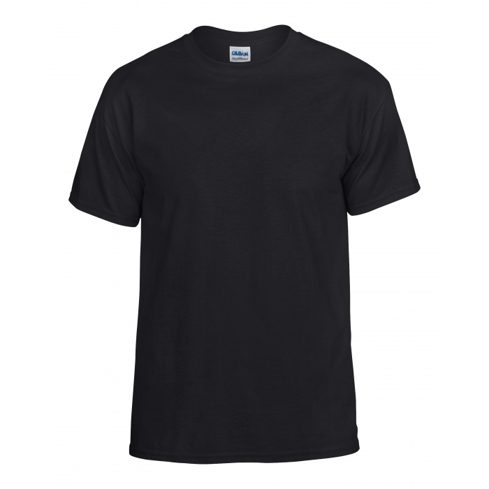 GI8000, Dry Blend Adult T-shirt (Black) Gildan