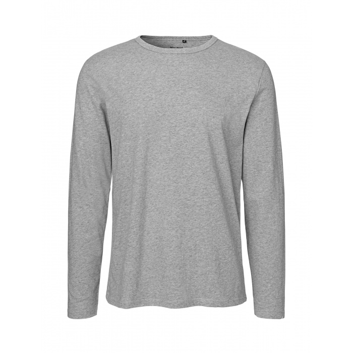 O61050, Mens Long Sleeve T-Shirt (Sport Grey) Gildan